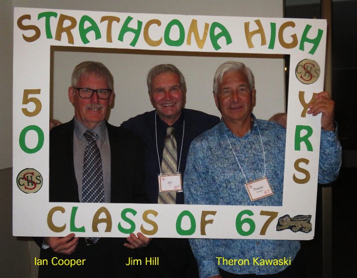 Ian Cooper, Jim Hill, Theron Kawaski 